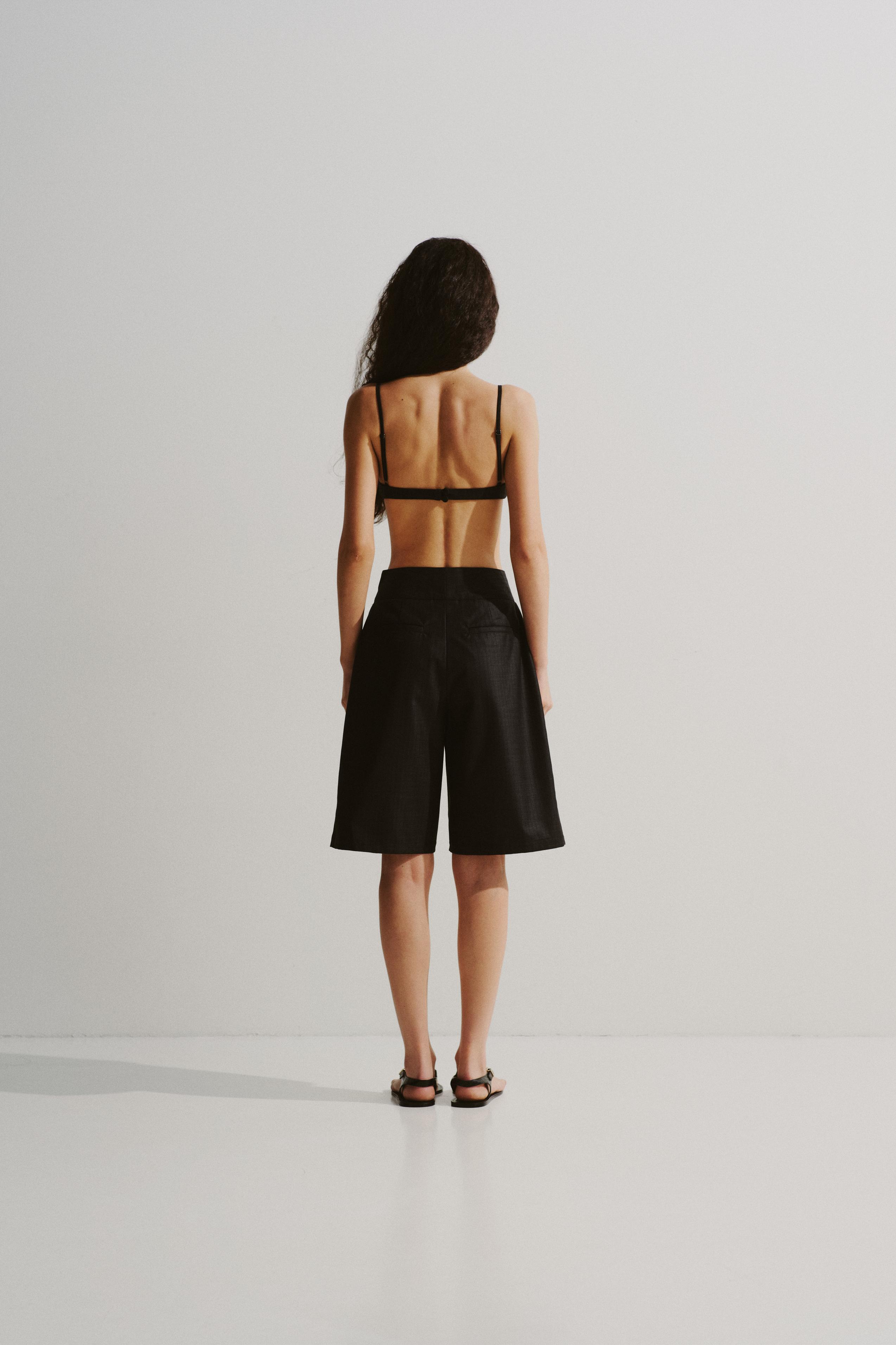 Buckled Culotte Shorts