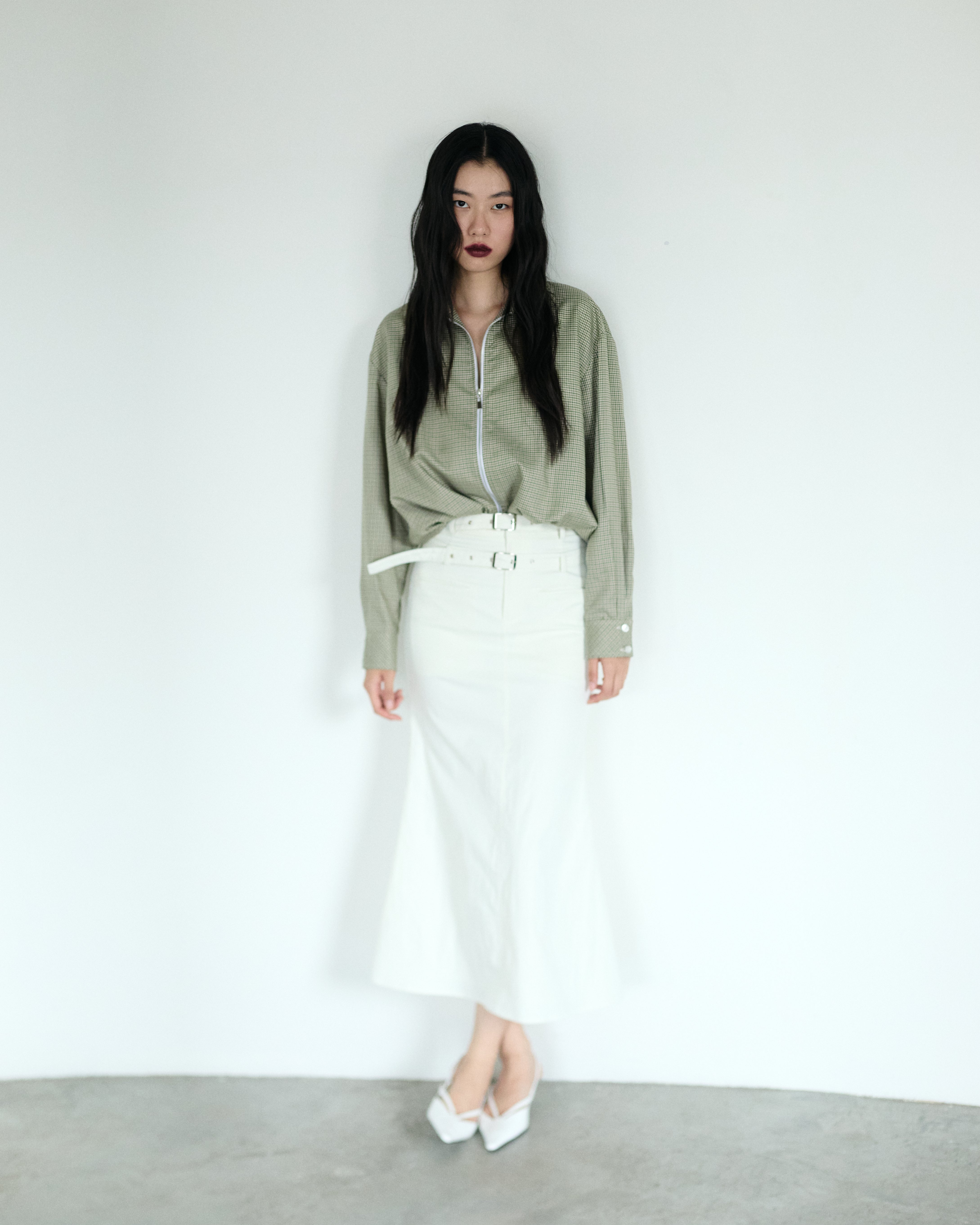 Lily Double Belted Skirt