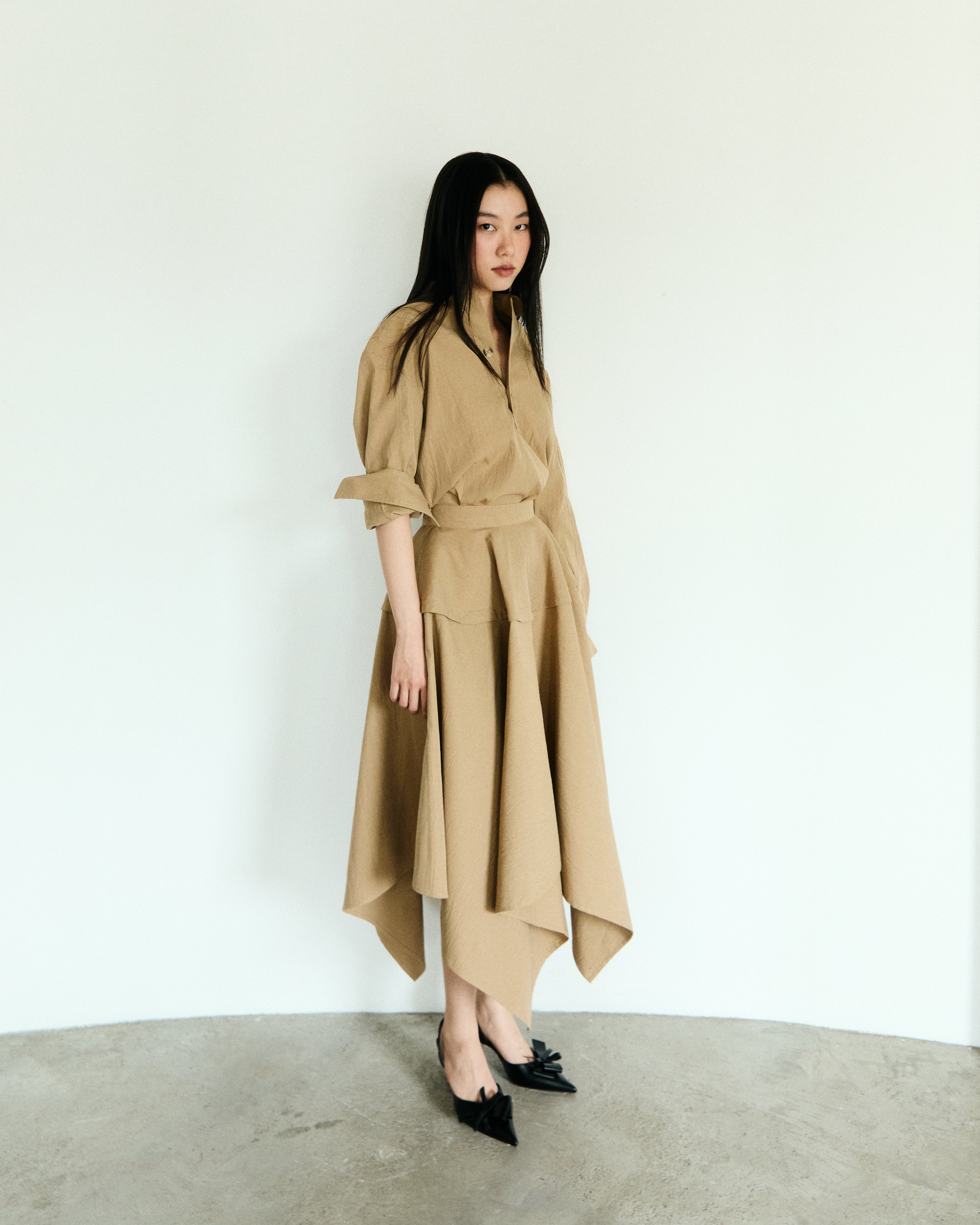 Wrinkled Quiet Rebirth Skirt