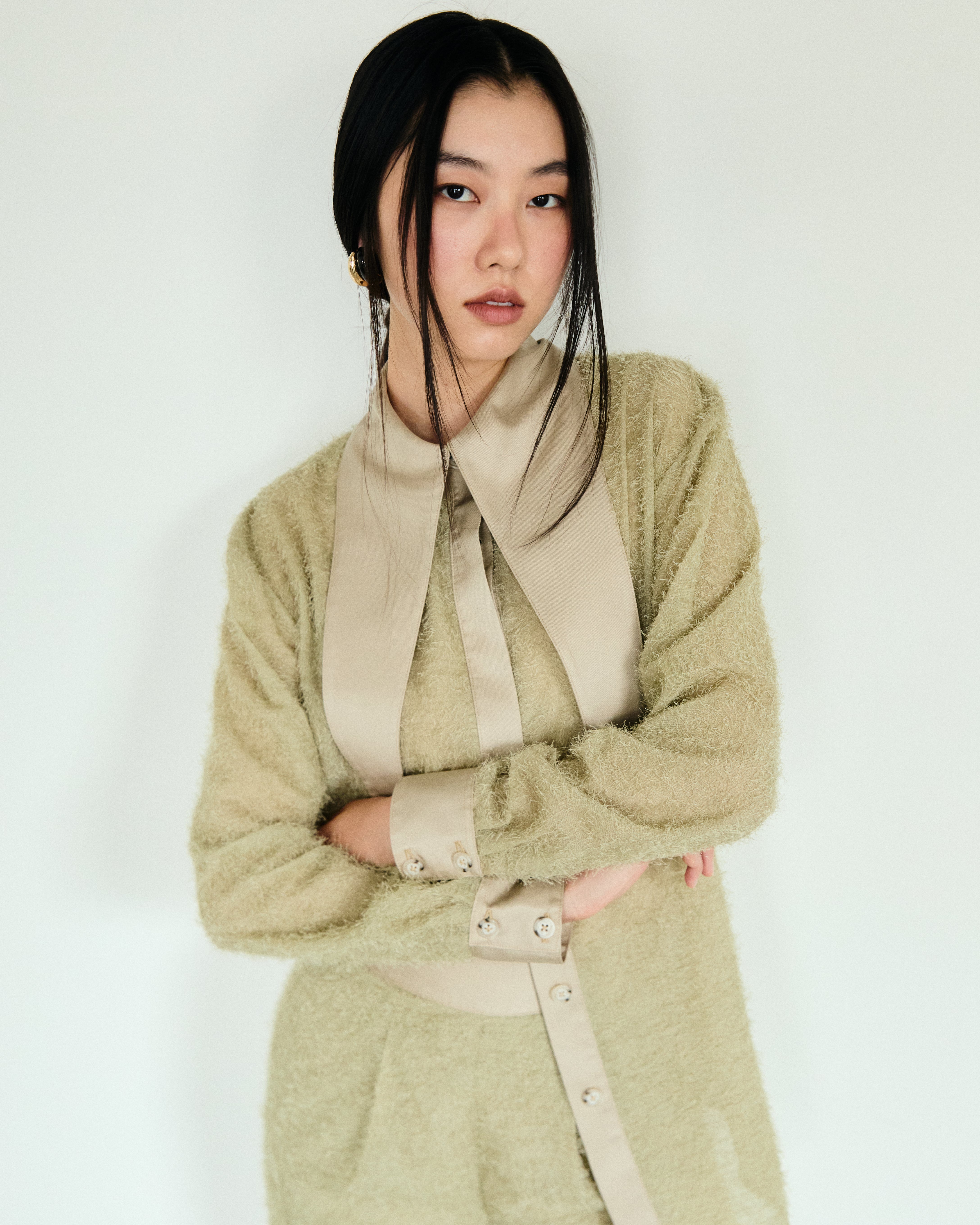 Moss Softness Fur Shirt