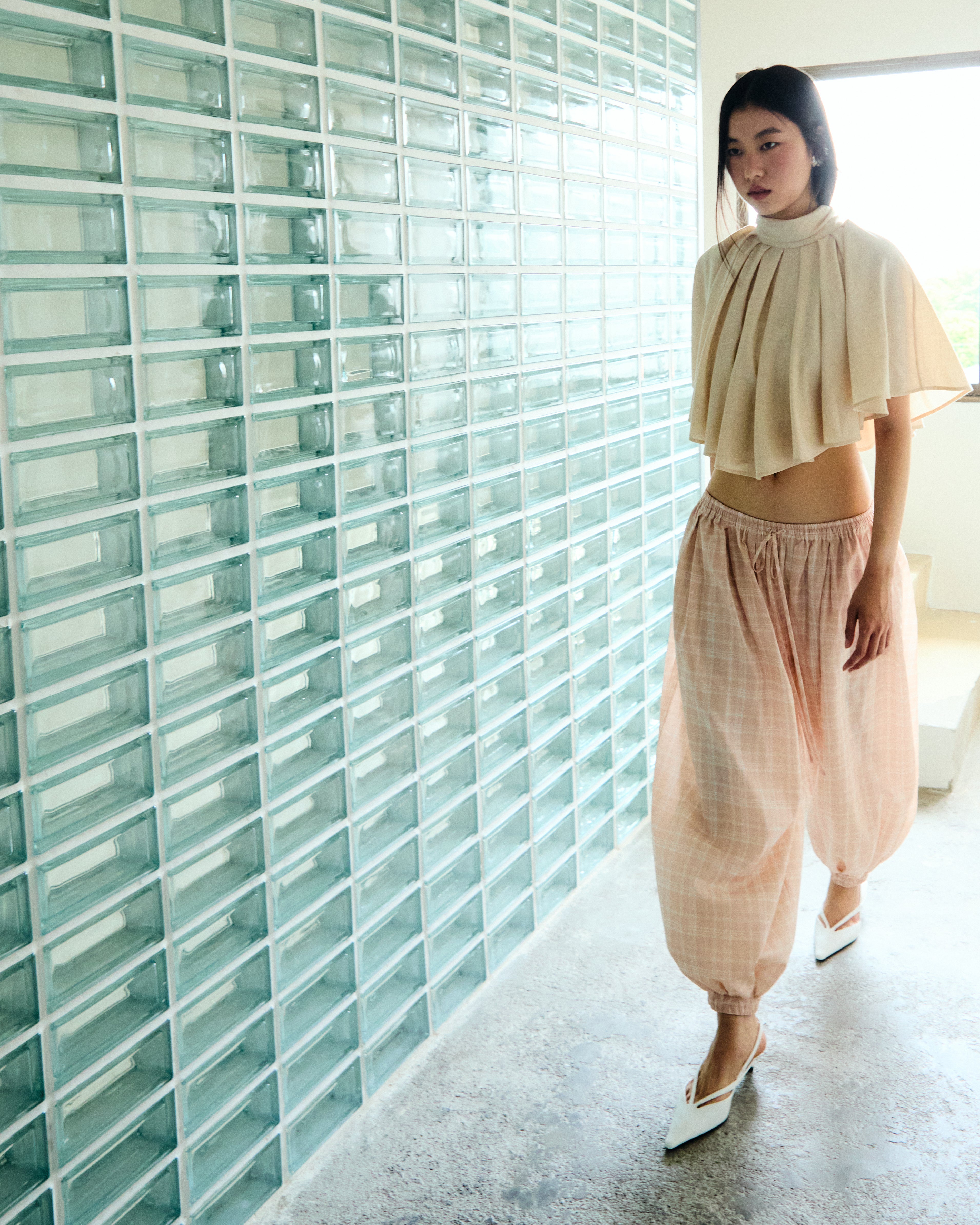 Coral Balloon Pants
