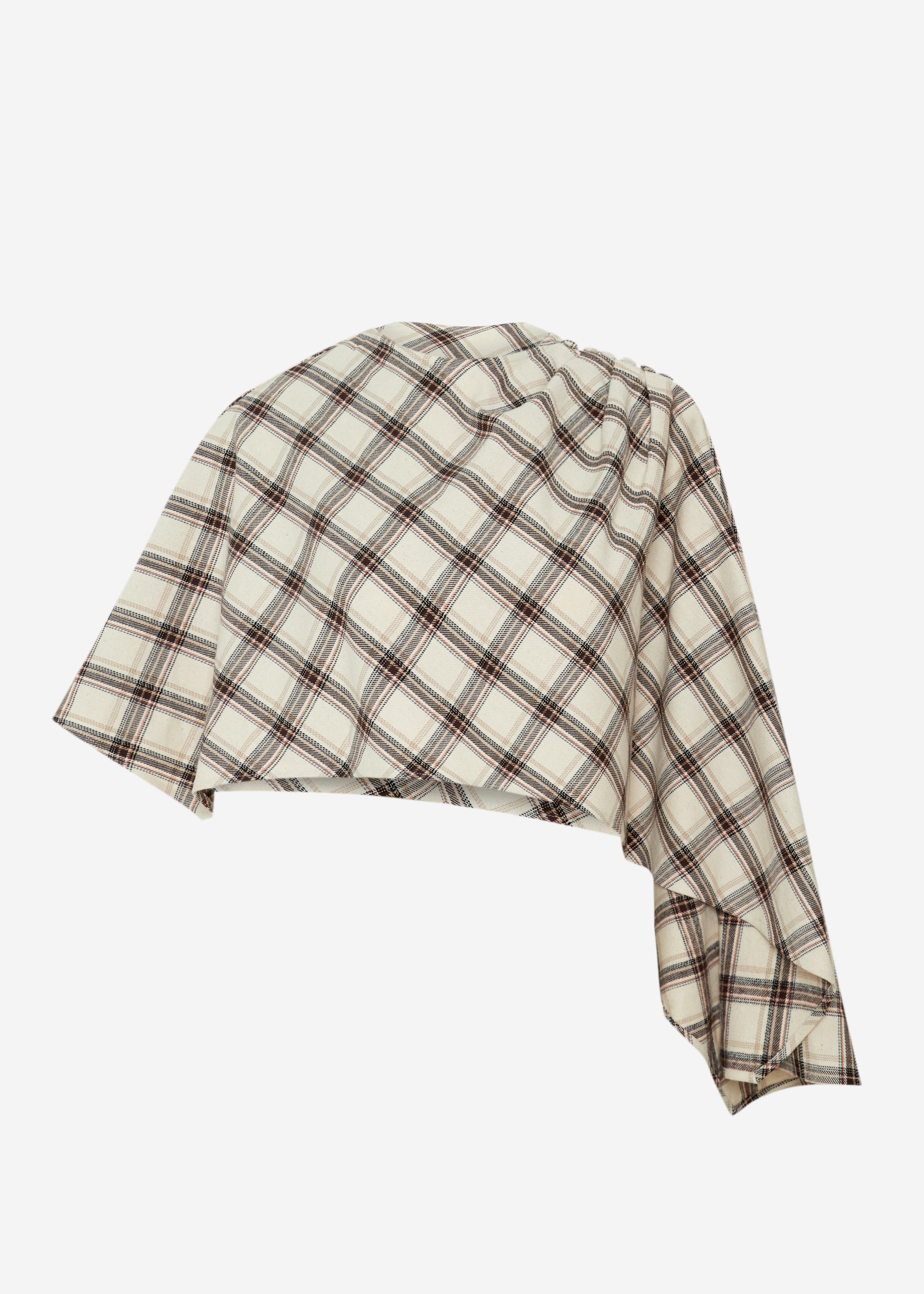 Soft Plaid DoubleLayer Top