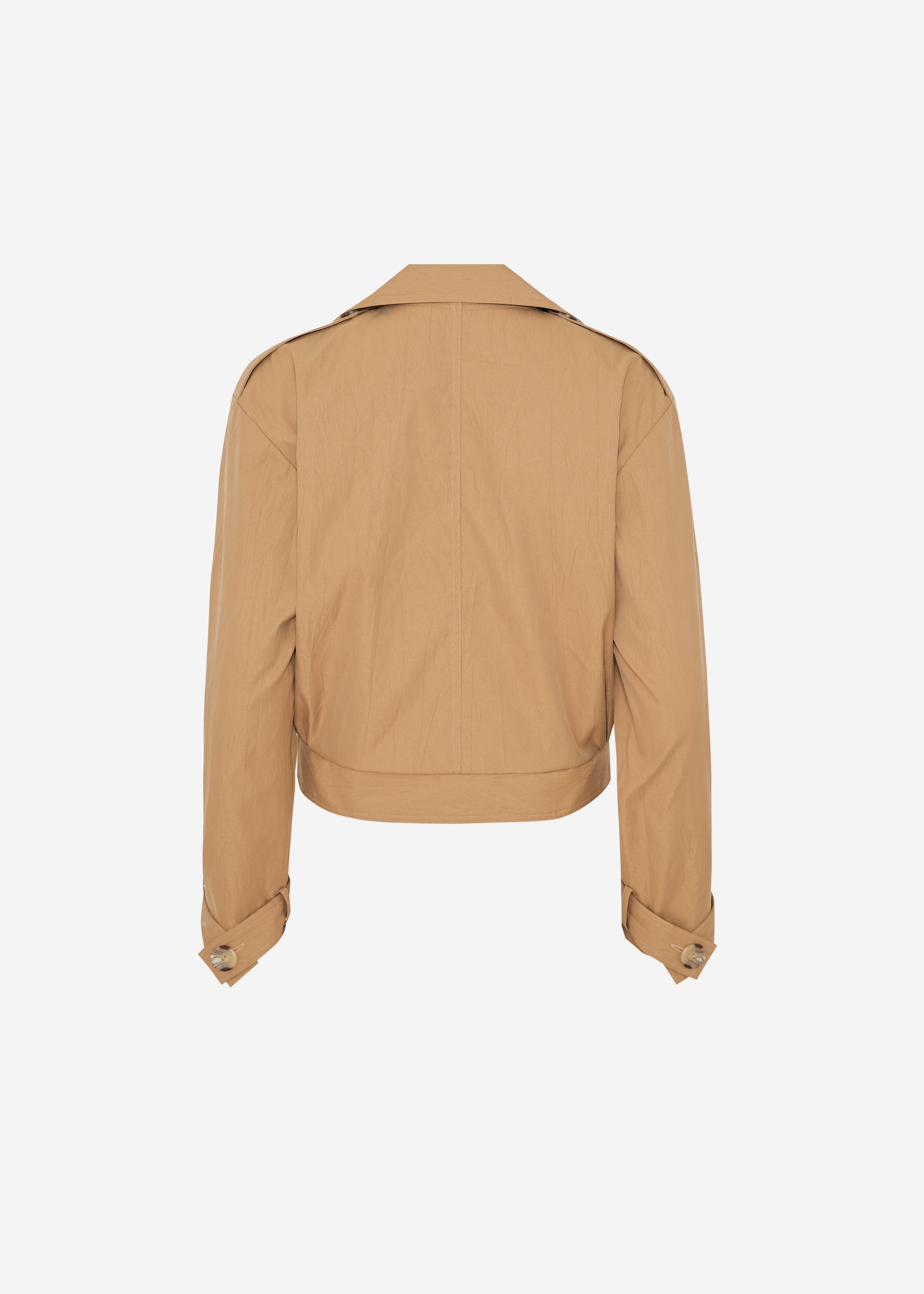 Wrinkled Freesia Jacket