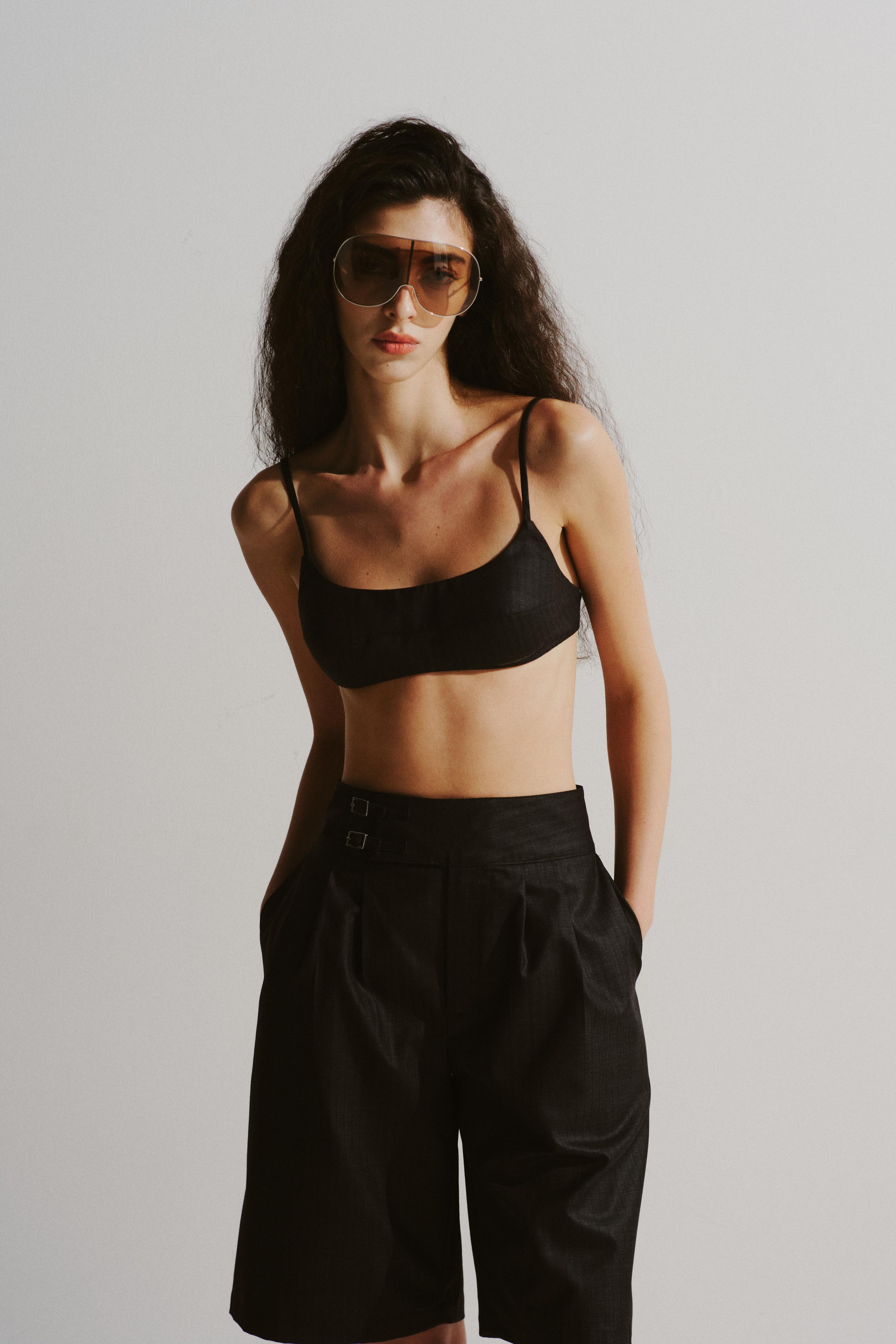 Buckled Culotte Shorts
