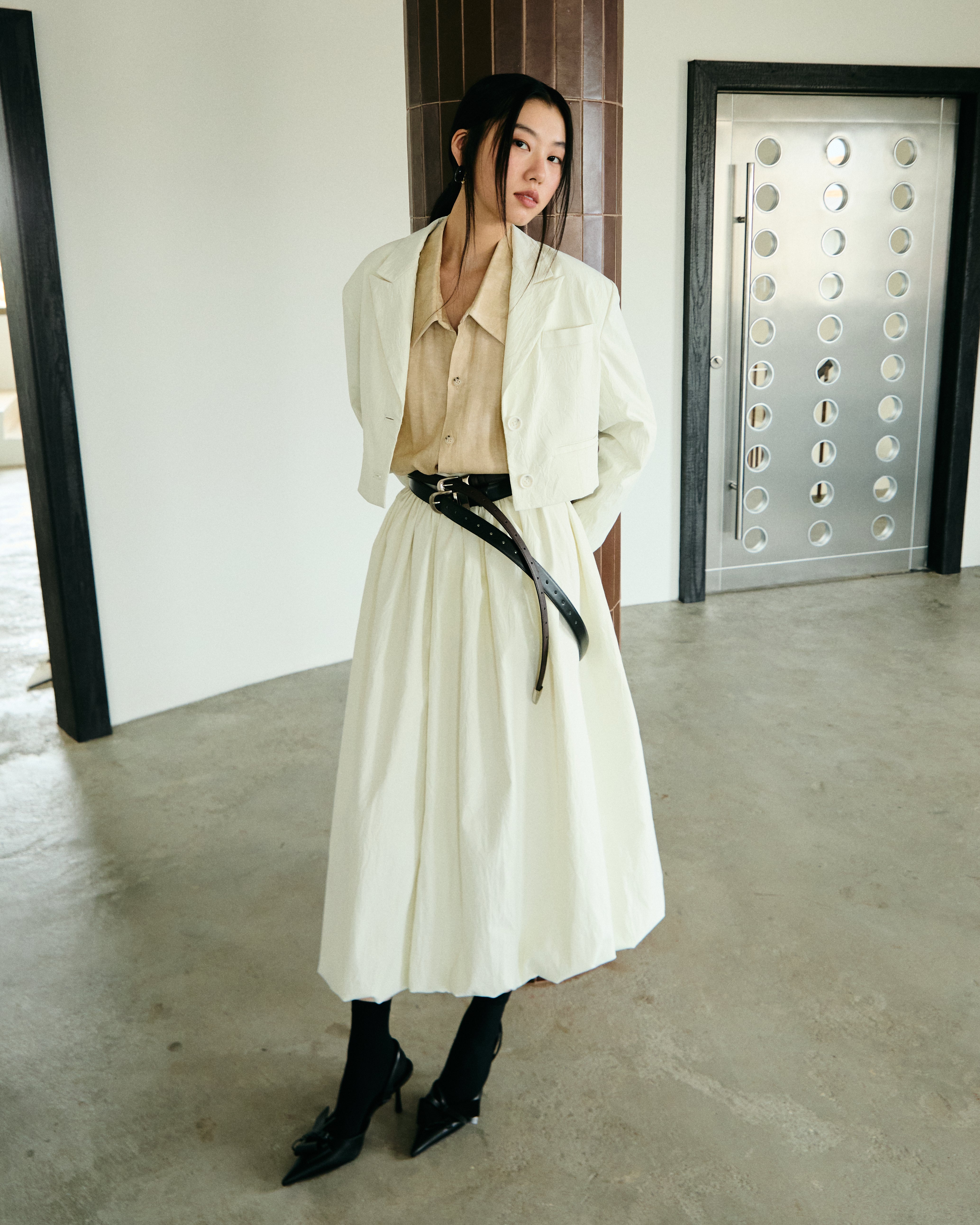 Cocoon Balloon Skirt