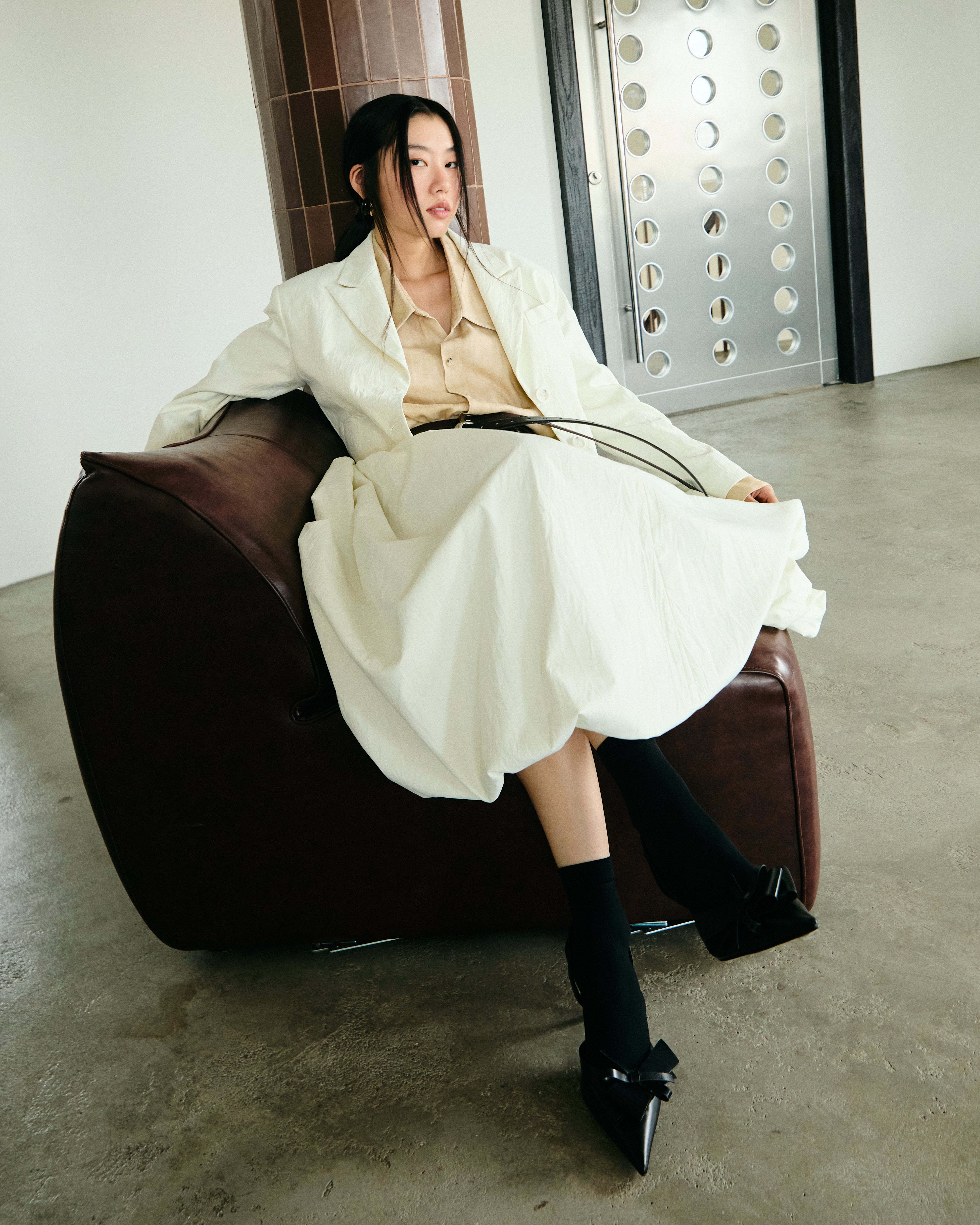 Cocoon Balloon Skirt