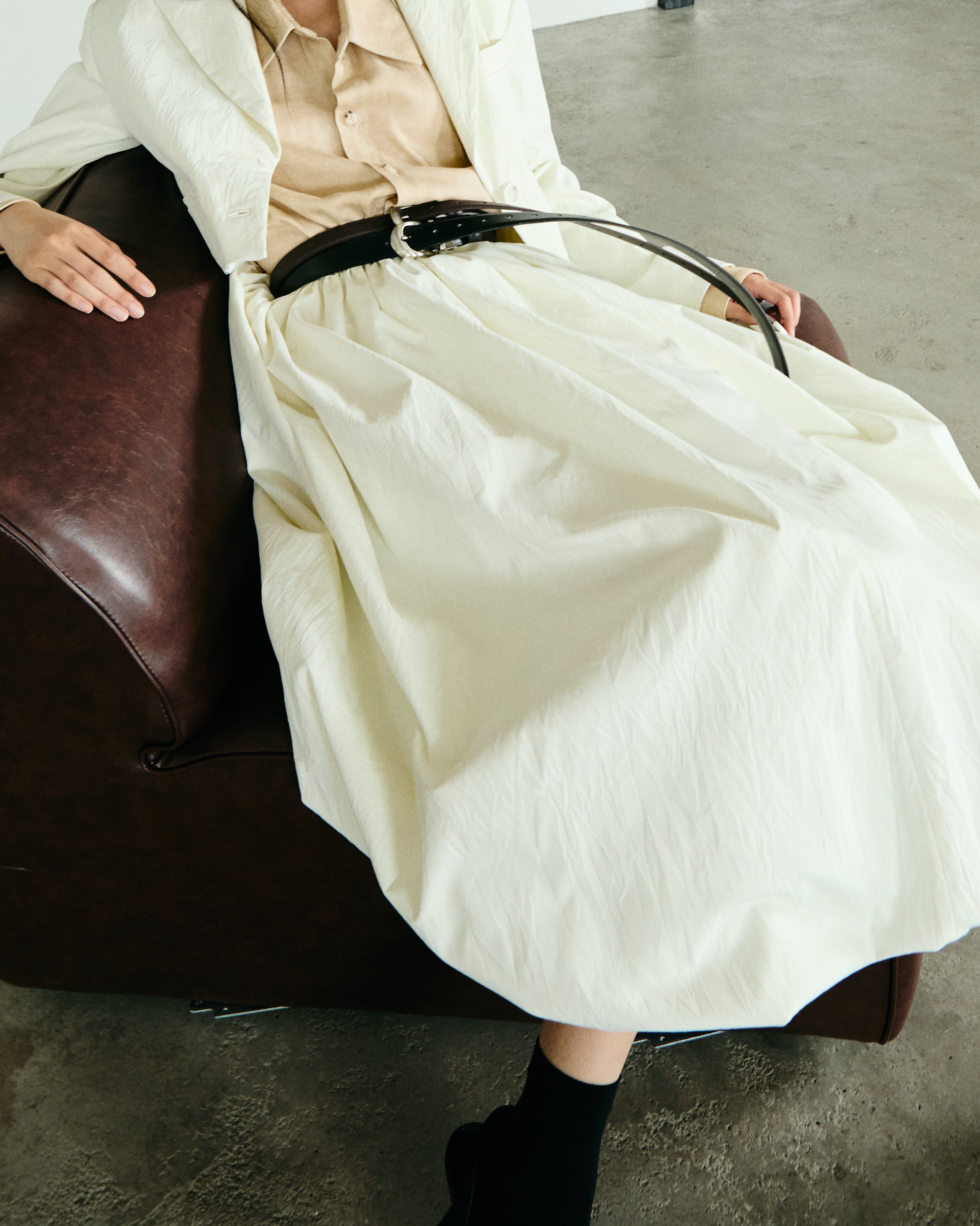 Cocoon Balloon Skirt