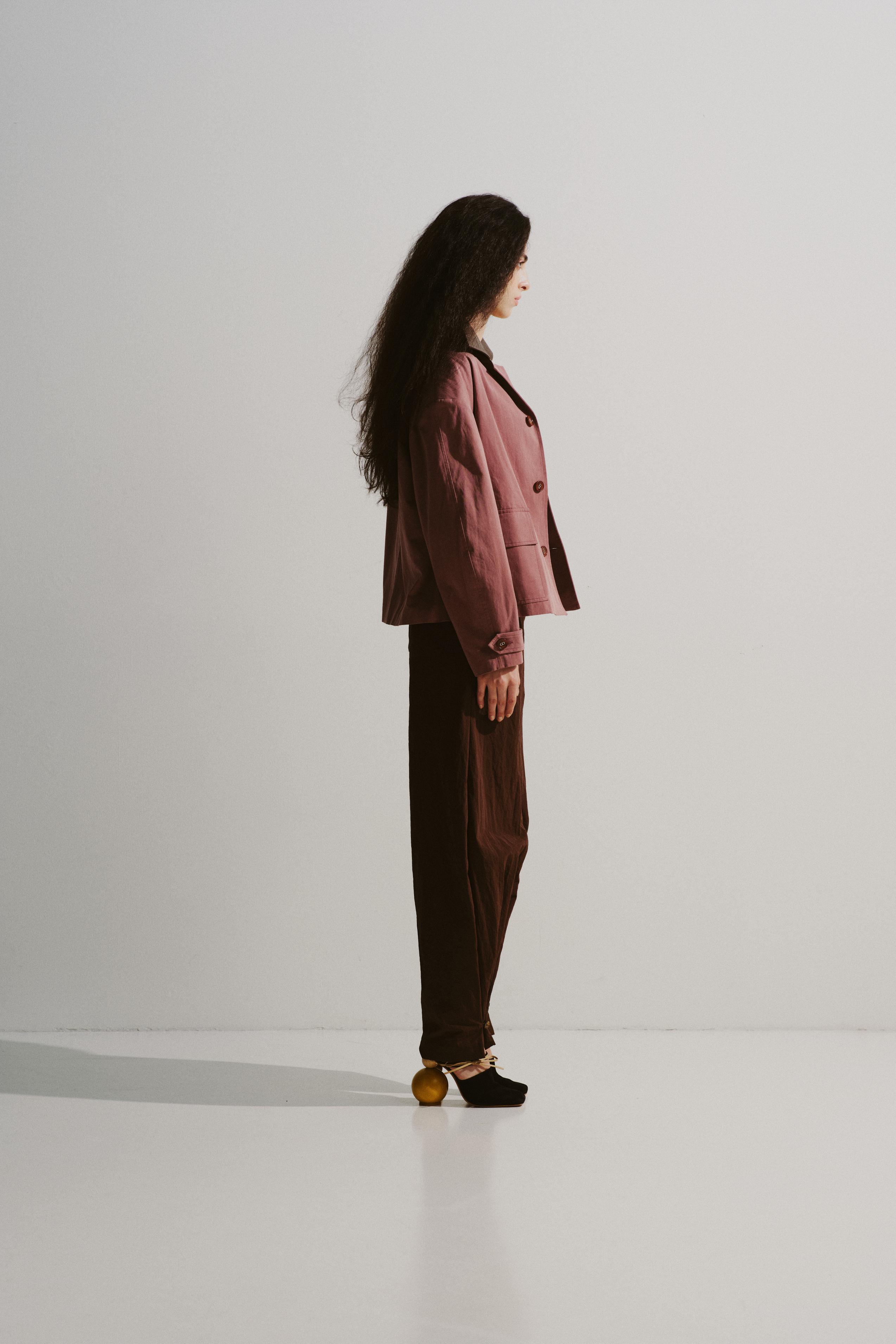 Contrast Collar Utility Jacket