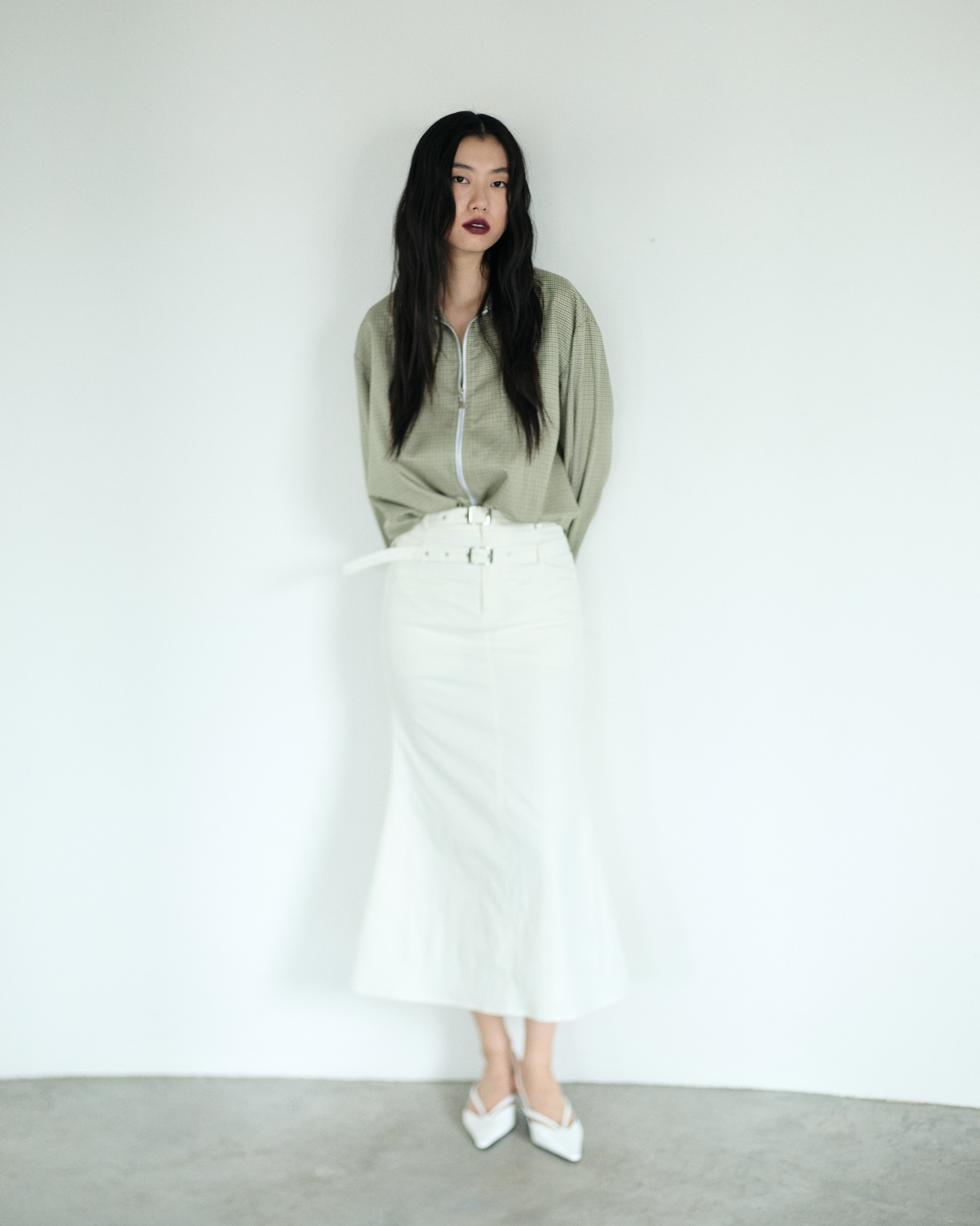 Lily Double Belted Skirt