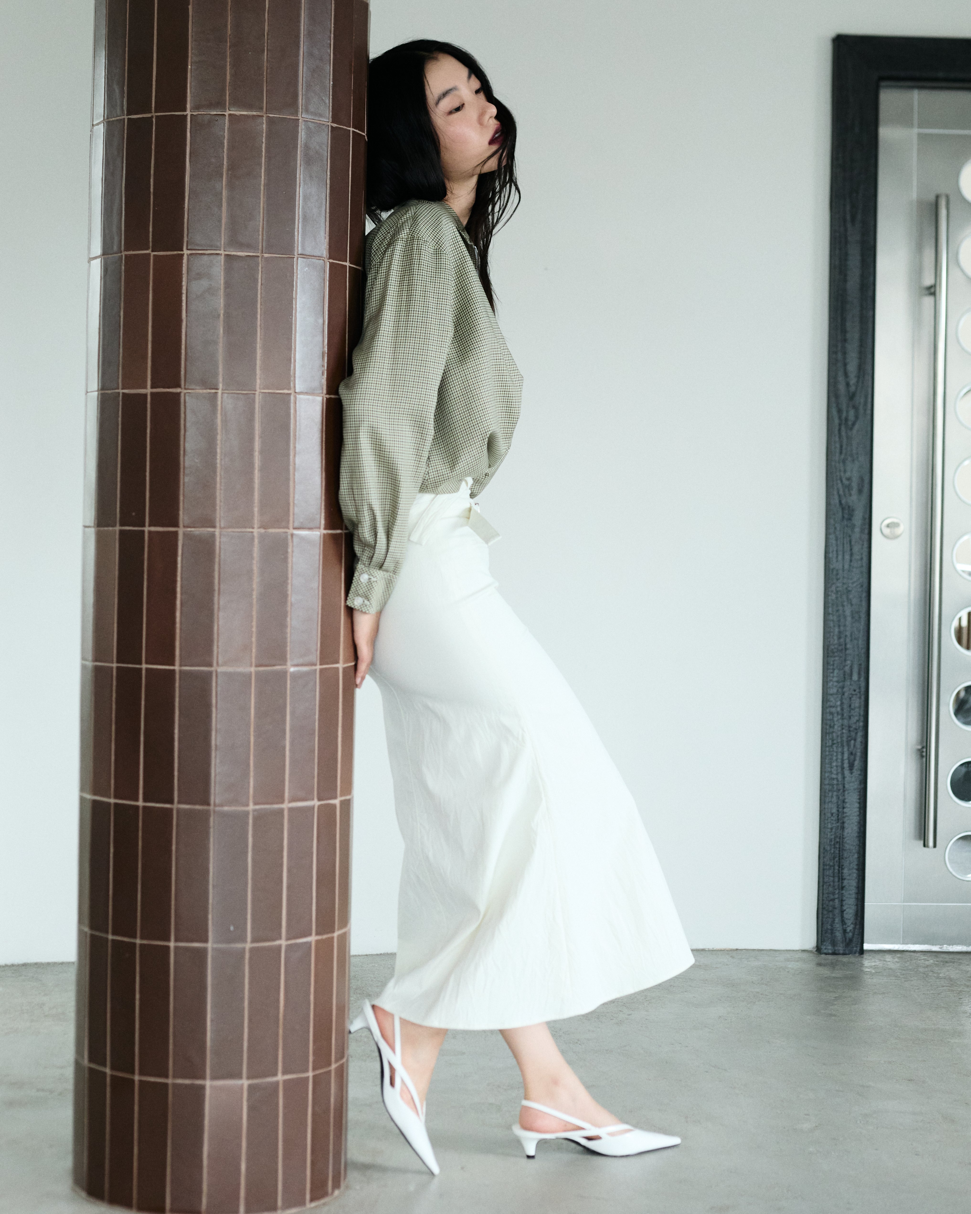 Lily Double Belted Skirt