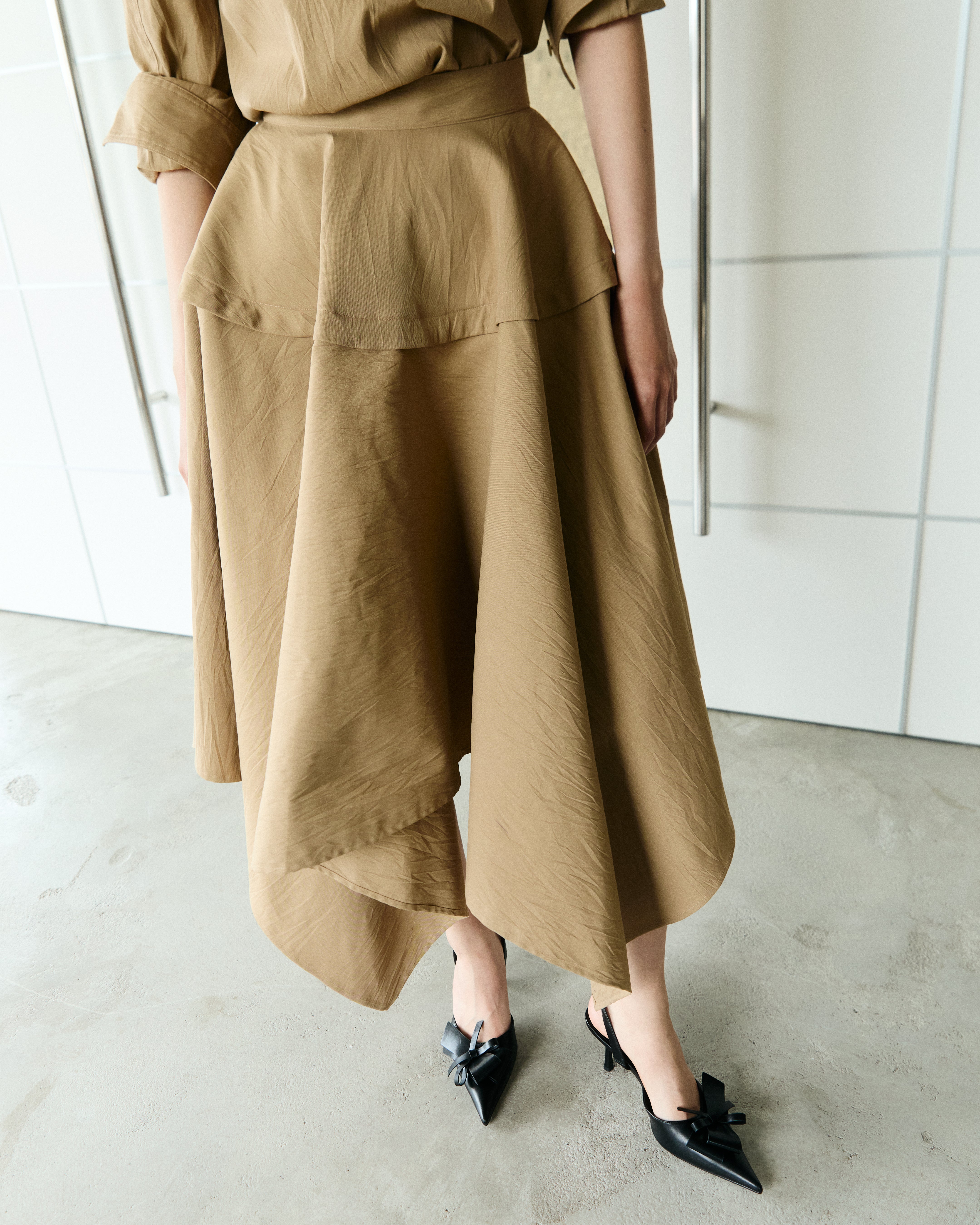 Wrinkled Quiet Rebirth Skirt