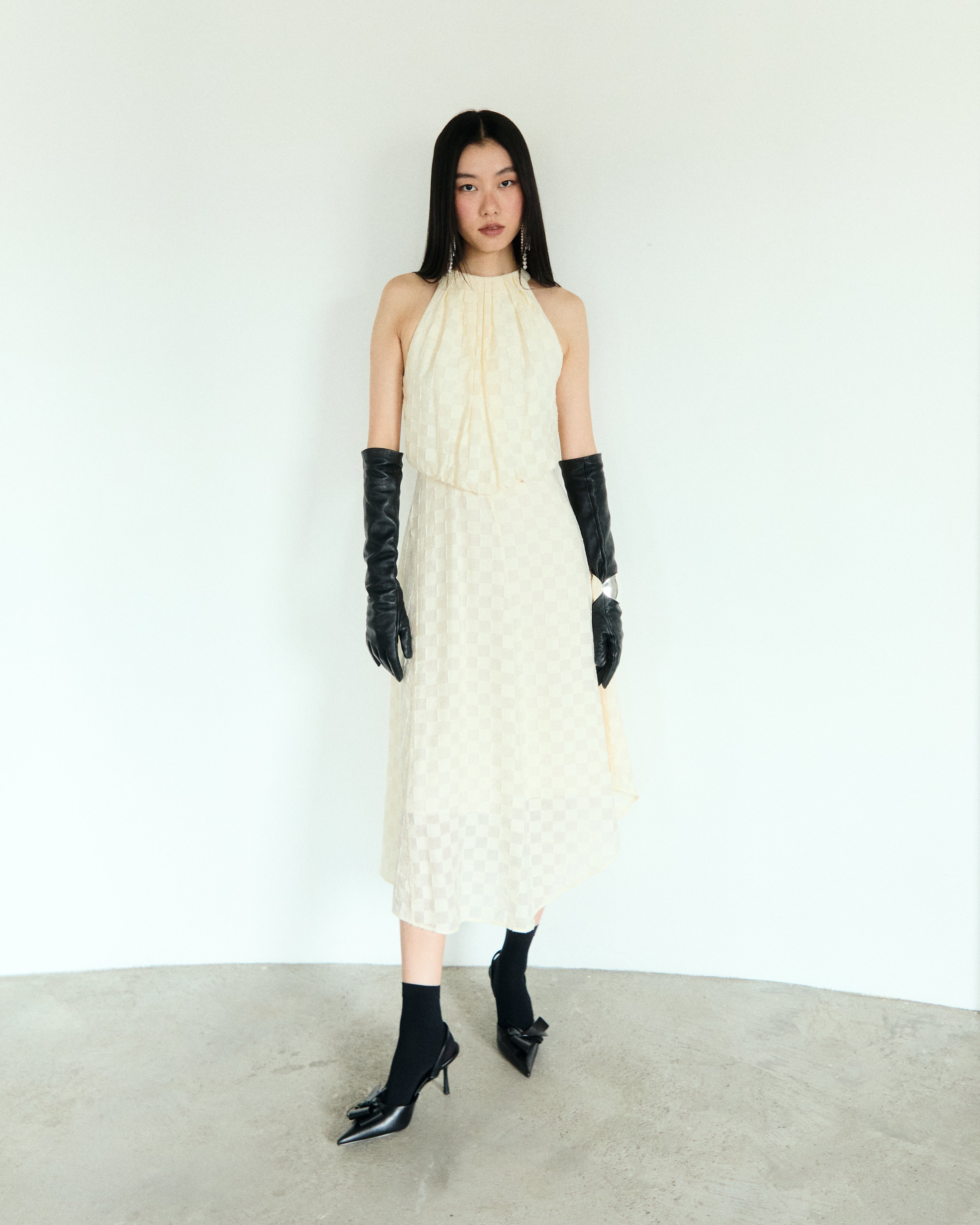 Cotton Luster Dress