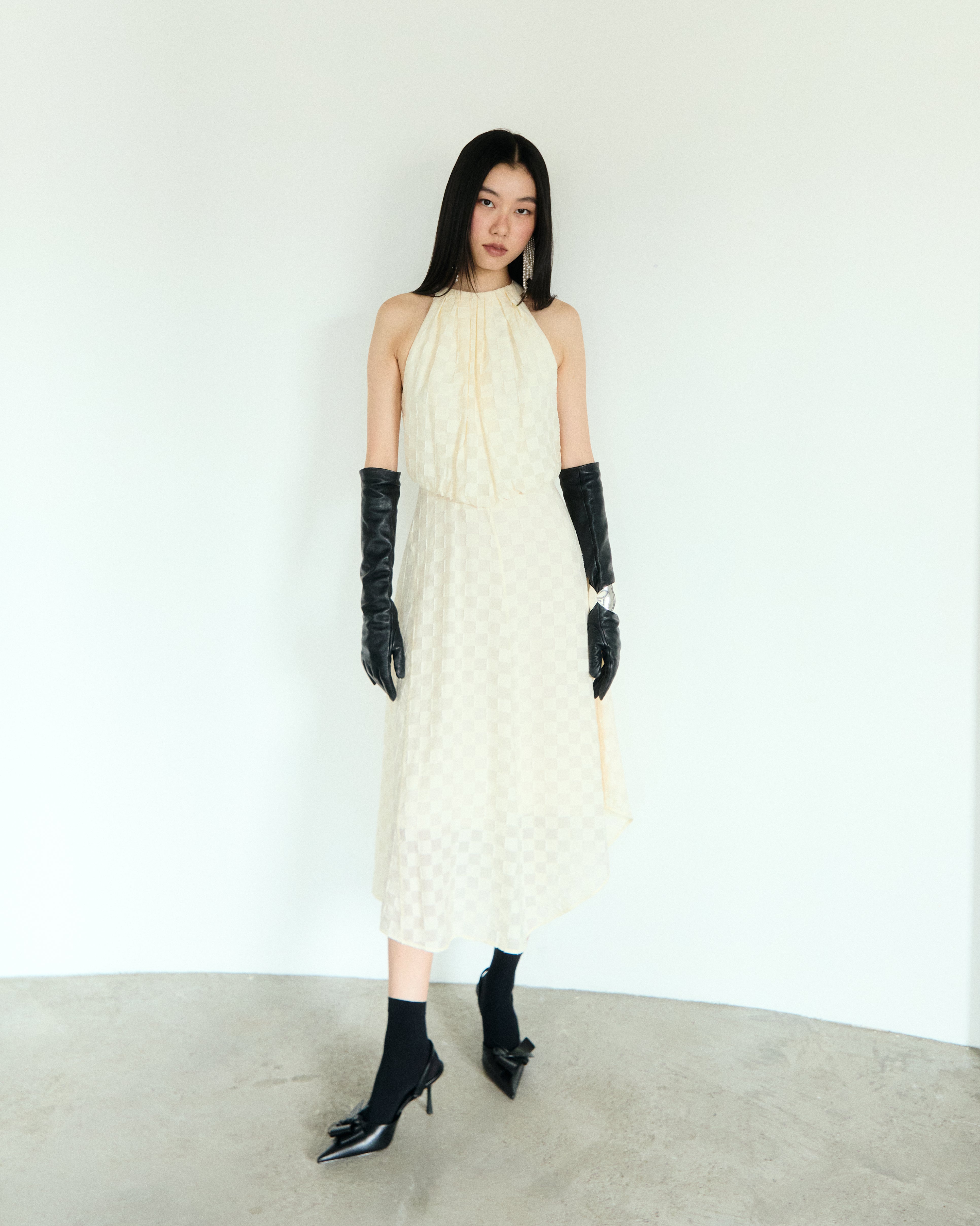 Cotton Luster Dress