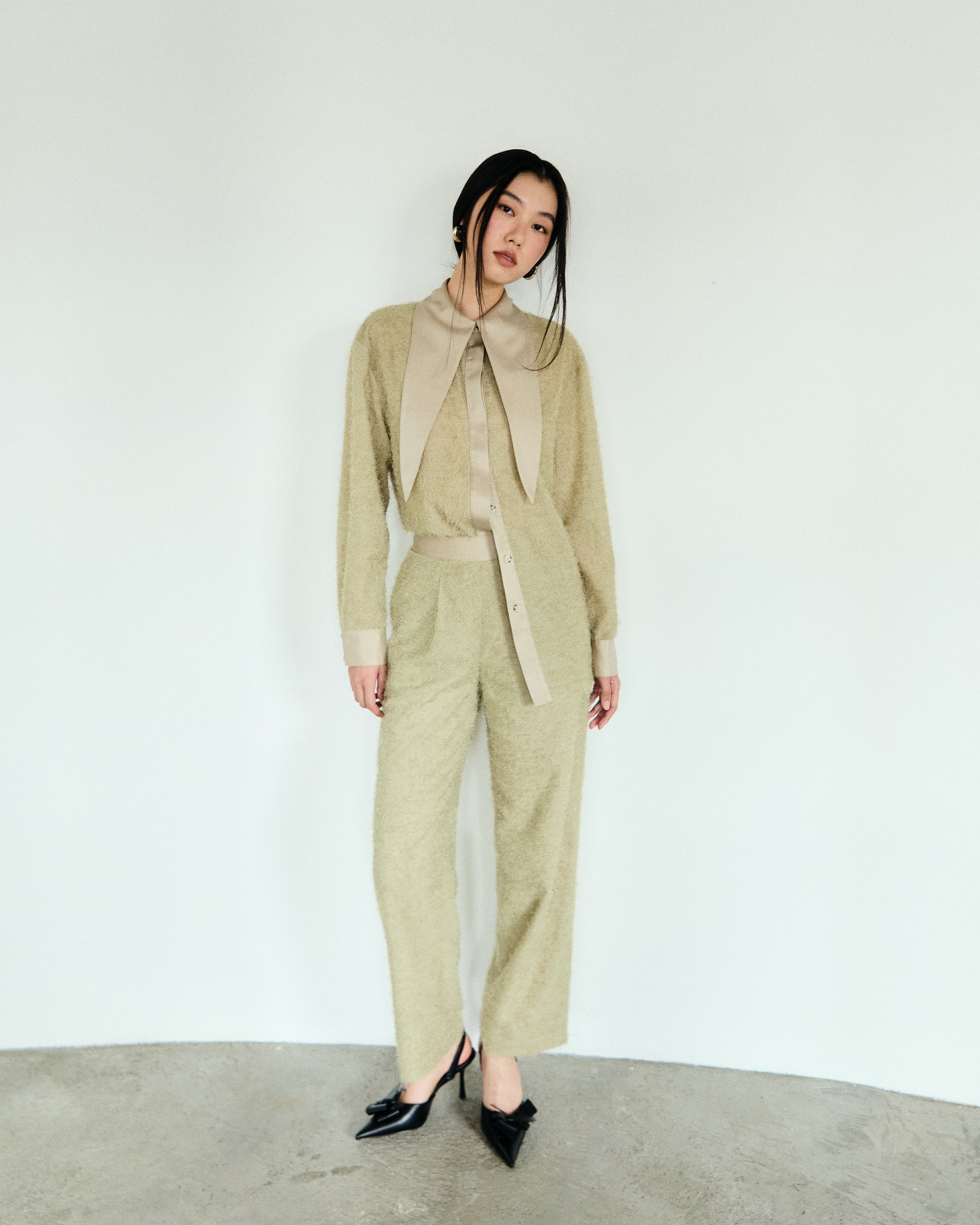Moss Softness Fur Shirt